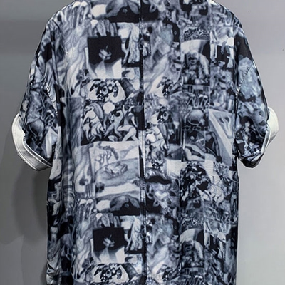 市场上装-衬衫-休闲衬衫