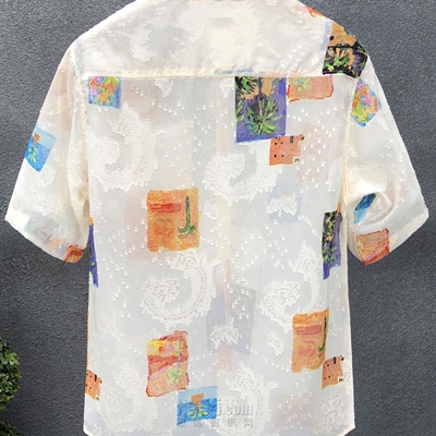 市场上装-衬衫-休闲衬衫