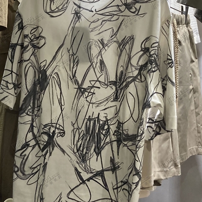 市场上装-T恤-休闲T恤【实拍】