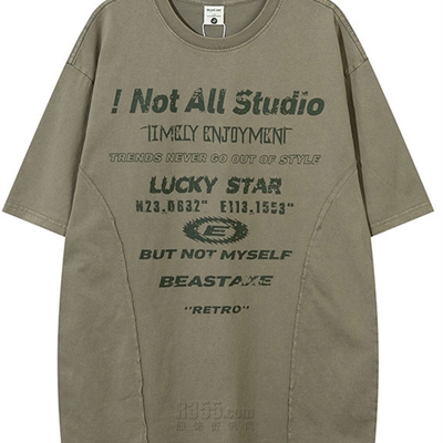 市场上装-T恤-电商T恤