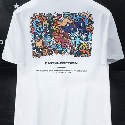 市场上装-T恤-欧货T恤