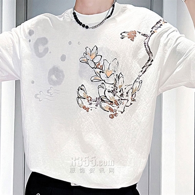 市场上装-T恤-休闲T恤