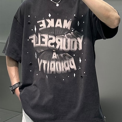 市场上装-T恤-休闲T恤