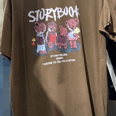 市场上装-T恤-电商T恤【实拍】