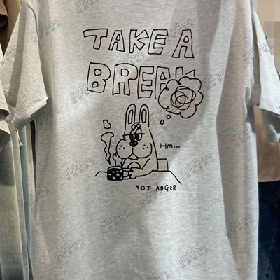 市场上装-T恤-电商T恤【实拍】