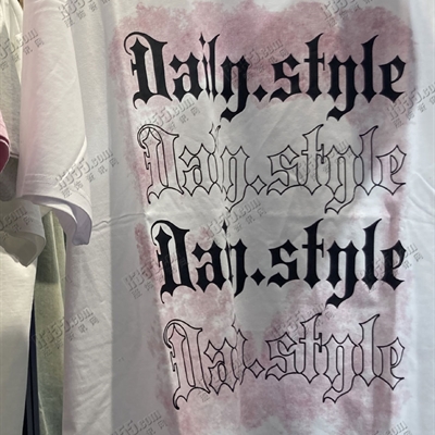 市场上装-T恤-电商T恤【实拍】