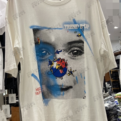 市场上装-T恤-休闲T恤【实拍】