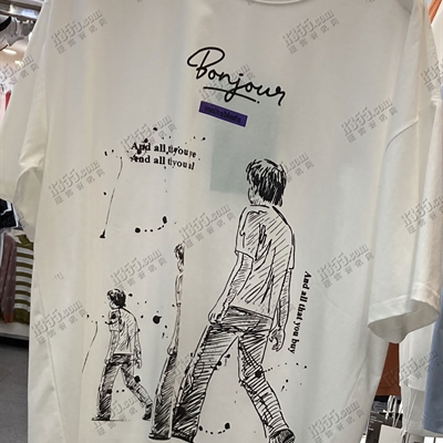 市场上装-T恤-休闲T恤【实拍】