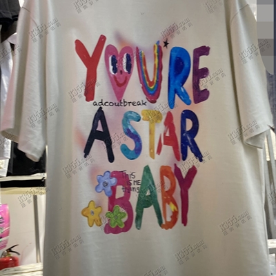 市场上装-T恤-休闲T恤【实拍】