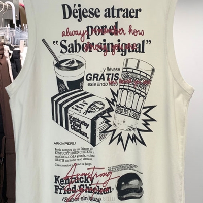 市场上装-T恤-欧货T恤