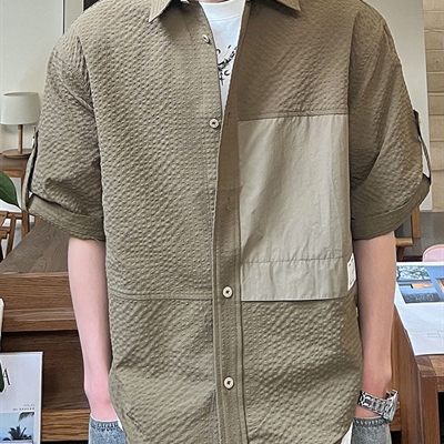 市场上装-衬衫-休闲衬衫