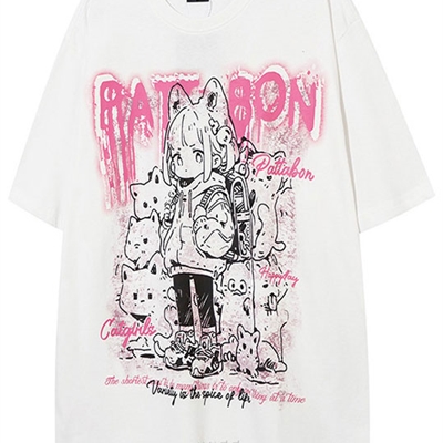 市场上装-T恤-电商T恤