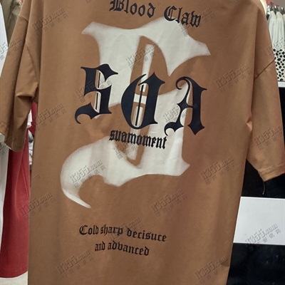 市场上装-T恤-电商T恤【实拍】