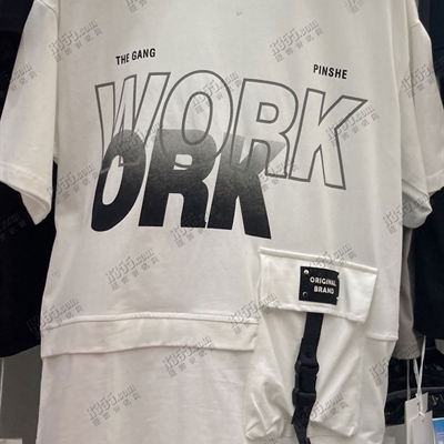 市场上装-T恤-电商T恤【实拍】