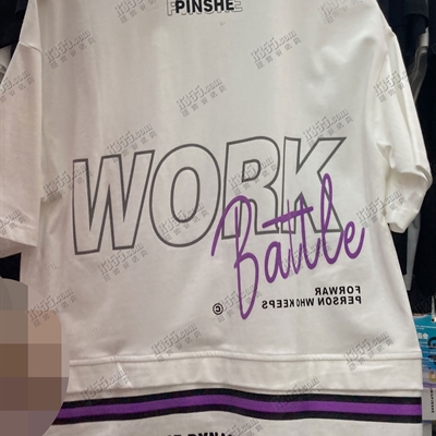 市场上装-T恤-电商T恤【实拍】