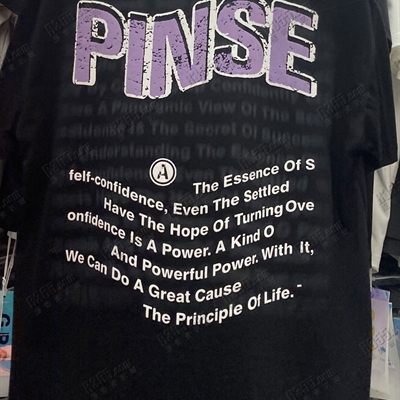 市场上装-T恤-电商T恤【实拍】