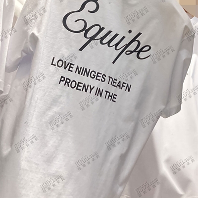 市场上装-T恤-欧货T恤【实拍】