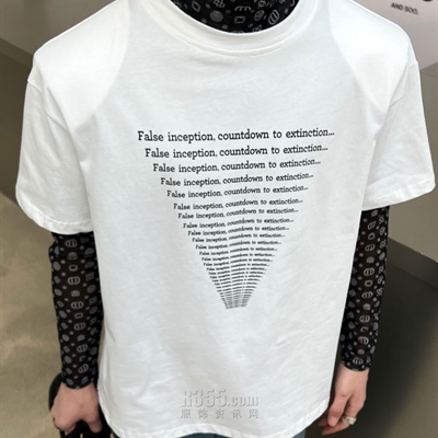 市场上装-T恤-电商T恤