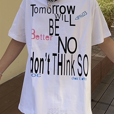 市场上装-T恤-电商T恤