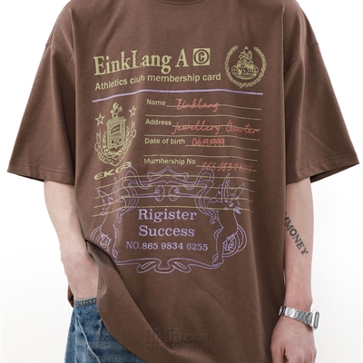 市场上装-T恤-电商T恤