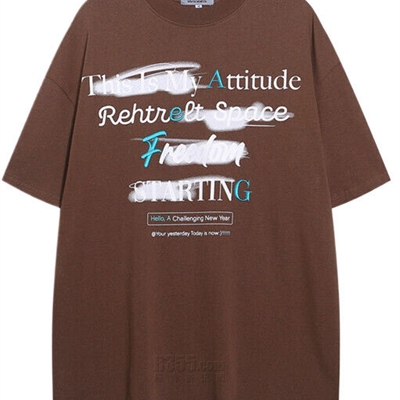 市场上装-T恤-电商T恤