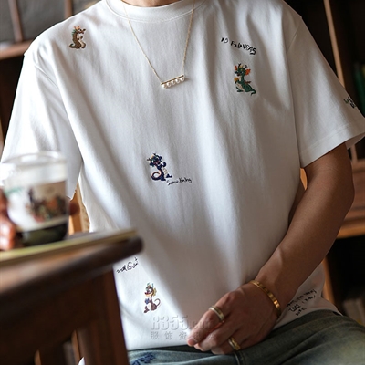 市场上装-T恤-休闲T恤