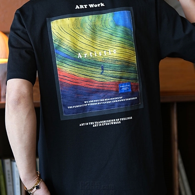 市场上装-T恤-休闲T恤