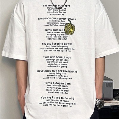 市场上装-T恤-休闲T恤