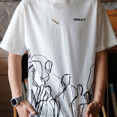 市场上装-T恤-休闲T恤