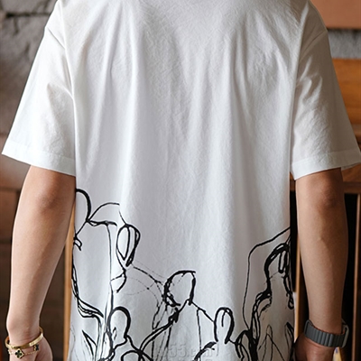 市场上装-T恤-休闲T恤