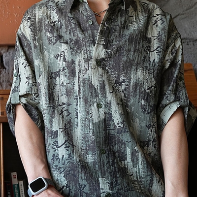 市场上装-衬衫-休闲衬衫