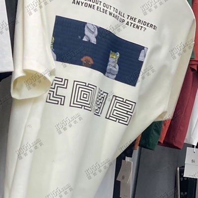 市场上装-T恤-休闲T恤【实拍】