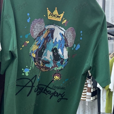 市场上装-T恤-休闲T恤【实拍】