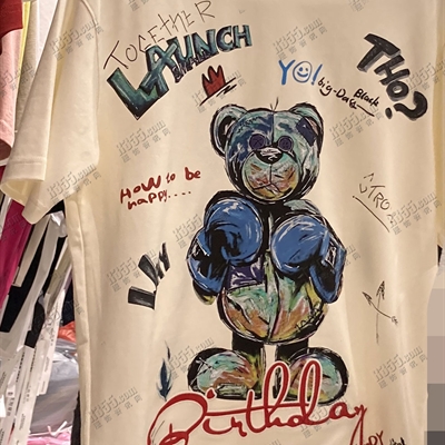 市场上装-T恤-休闲T恤【实拍】