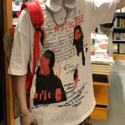 市场上装-T恤-电商T恤