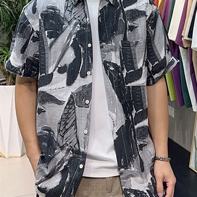 市场上装-衬衫-休闲衬衫