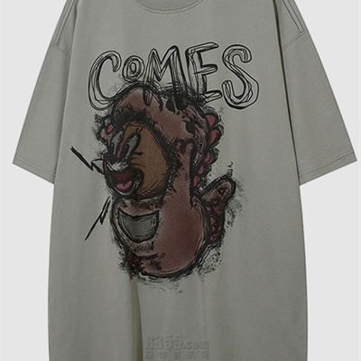 市场上装-T恤-电商T恤