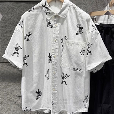 市场上装-衬衫-休闲衬衫