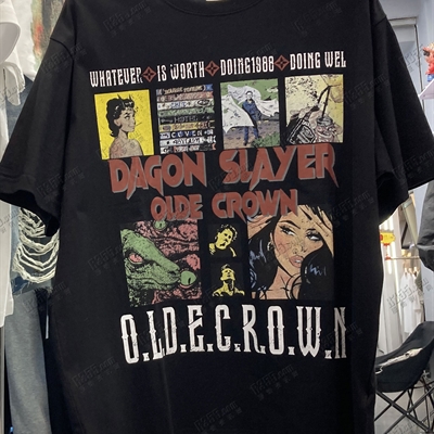 市场上装-T恤-电商T恤【实拍】