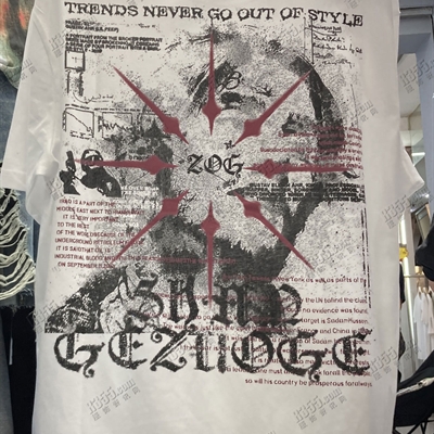 市场上装-T恤-电商T恤【实拍】