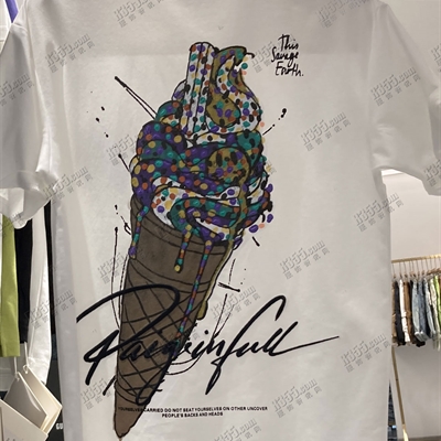 市场上装-T恤-休闲T恤【实拍】