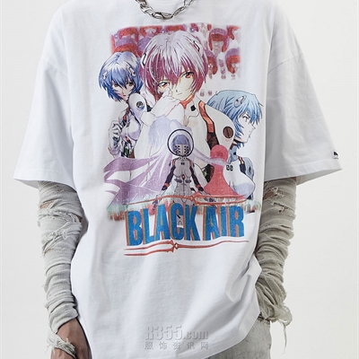 市场上装-T恤-电商T恤