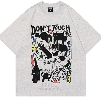 市场上装-T恤-电商T恤