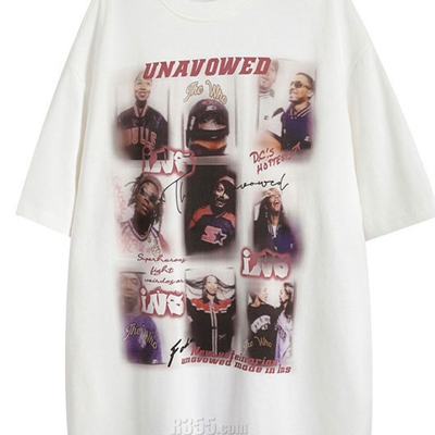 市场上装-T恤-电商T恤