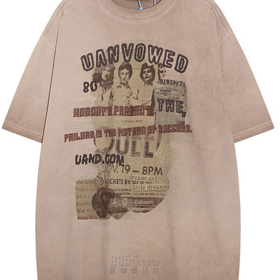 市场上装-T恤-电商T恤