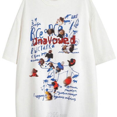 市场上装-T恤-电商T恤