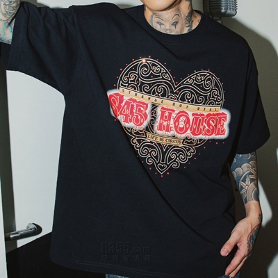 市场上装-T恤-电商T恤