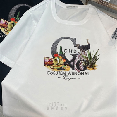 市场上装-T恤-欧货T恤