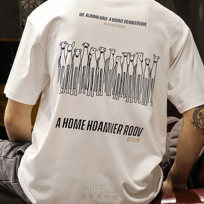 市场上装-T恤-休闲T恤