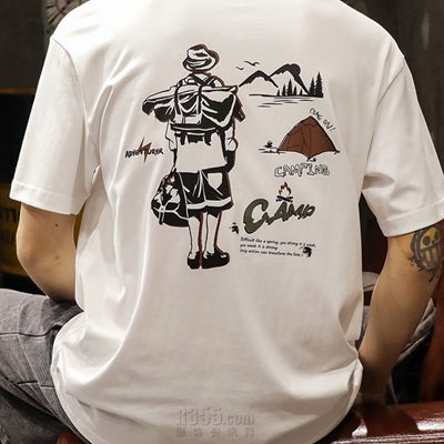 市场上装-T恤-休闲T恤